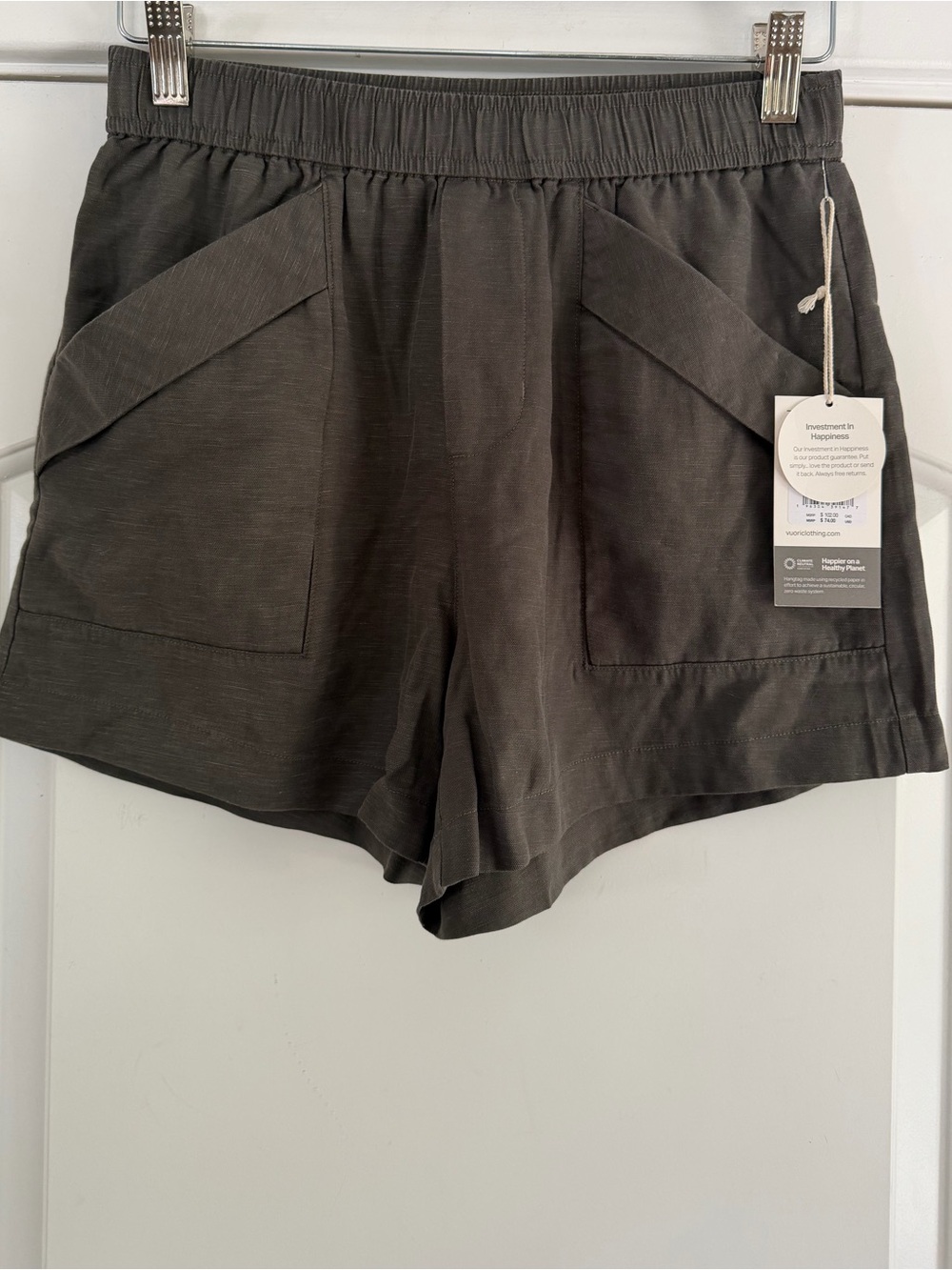 Vuori Trestle Twill Short Kale - XS - Picture 2 of 4